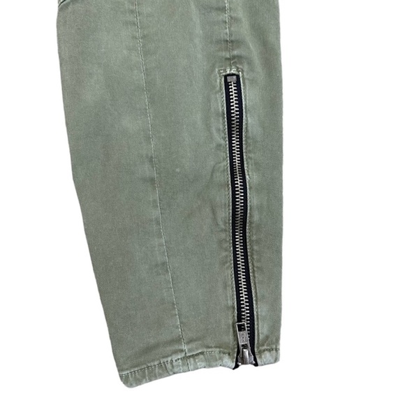 L’AGENCE Montgomery Ankle Cargo Pants Green 27 - Picture 4 of 9